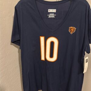 Chicago Bears Trubisky #10 Women’s Jersey Tee 3XL NWT